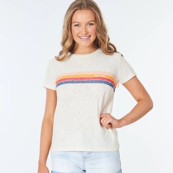 🌴🌼RIP CURL- GOLDEN DAYS STANDARD TEE🌼🌴 - Picture 3 of 11